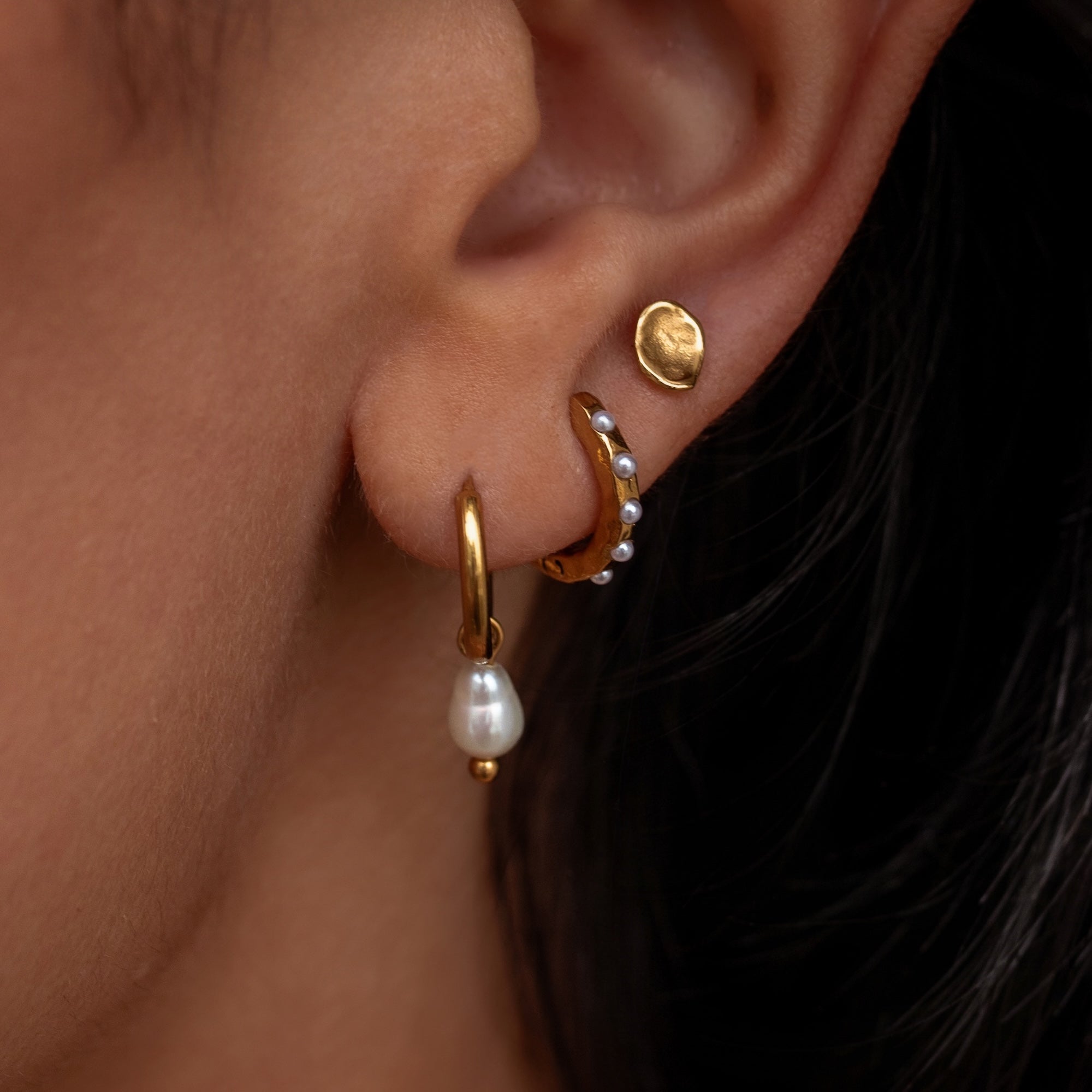 COMO Sculpted Studs