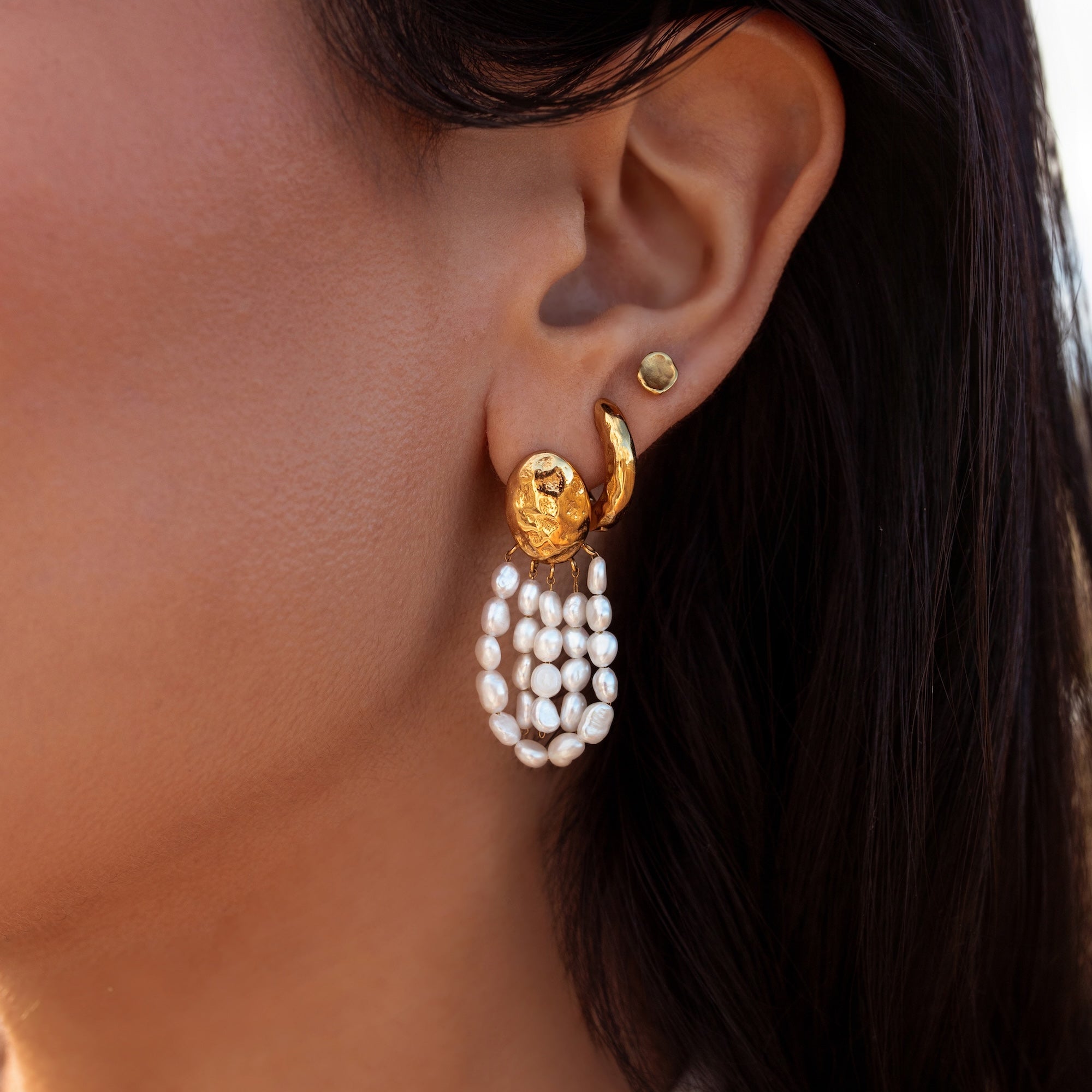 COMO Sculpted Studs